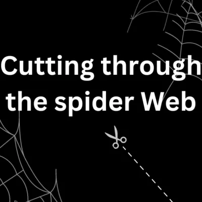 vlog cutting through the spider web 400x400 1